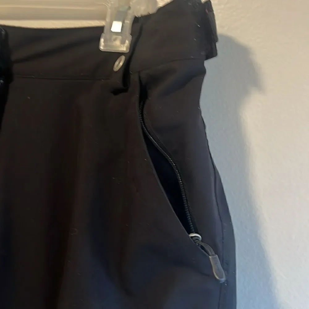 EXCELLENT CONDITION WOMEN’S SIZE 8 BLACK KARBON PRISM INSULATED SKI/SNOWPANTS